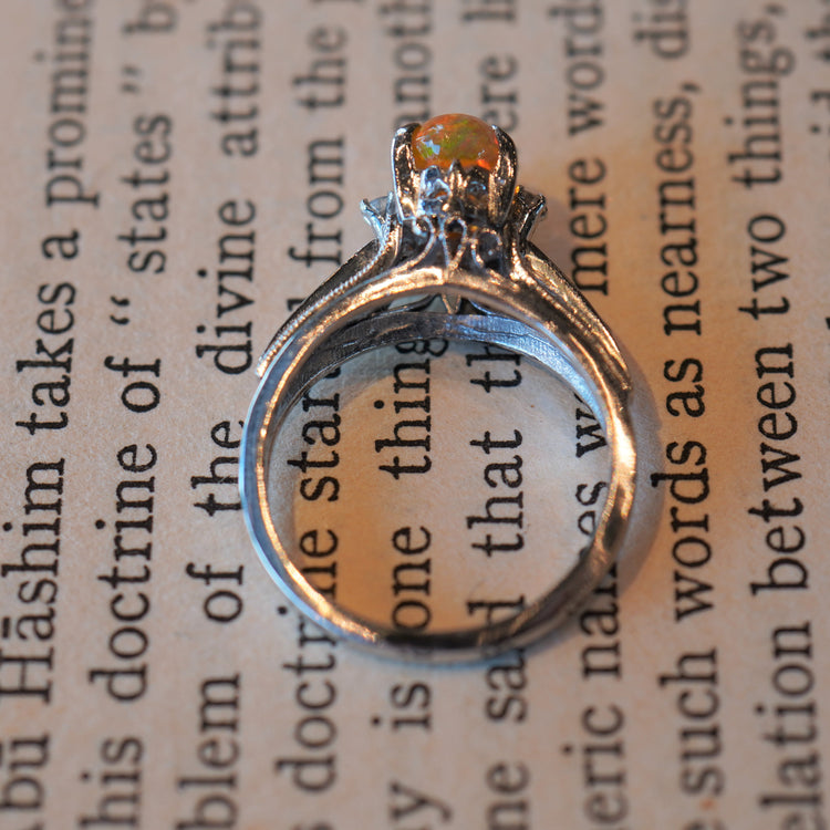 ファイヤーオパール リング