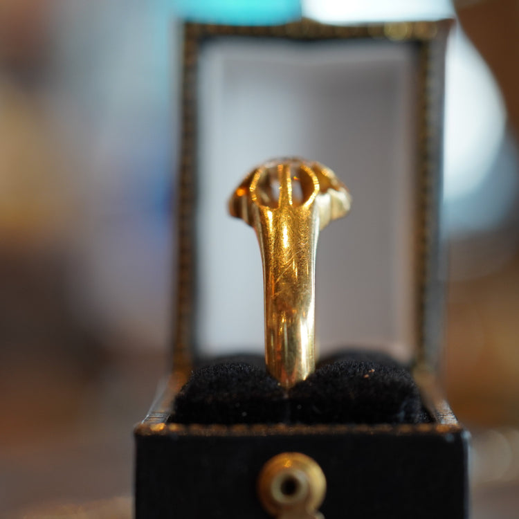 ヴィンテージ ダイヤモンドソリティアリング