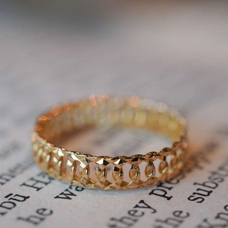 チェーン デザインリング