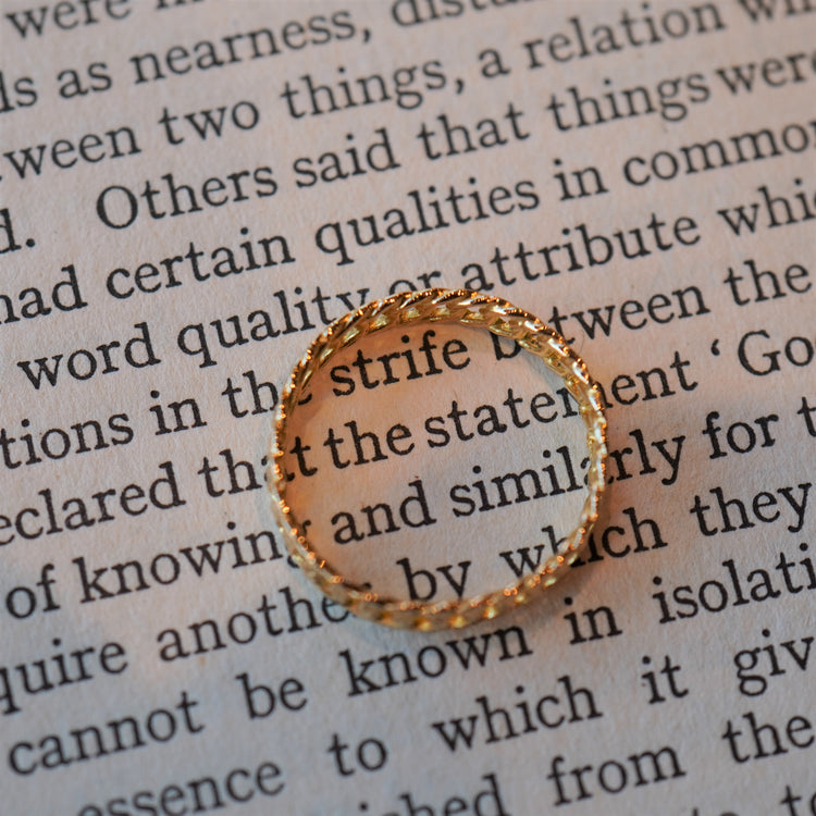 チェーン デザインリング