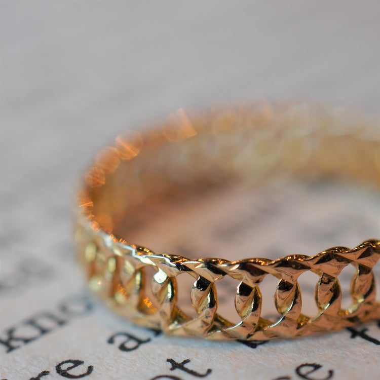 チェーン デザインリング