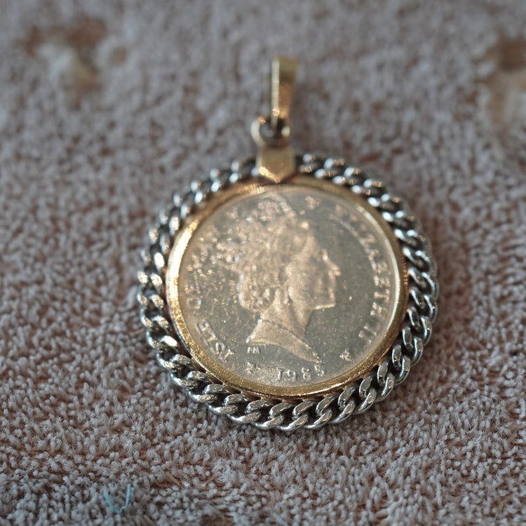 マン島 ノーブル プラチナコイン 1/10oz トップ