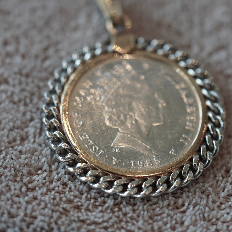 マン島 ノーブル プラチナコイン 1/10oz トップ