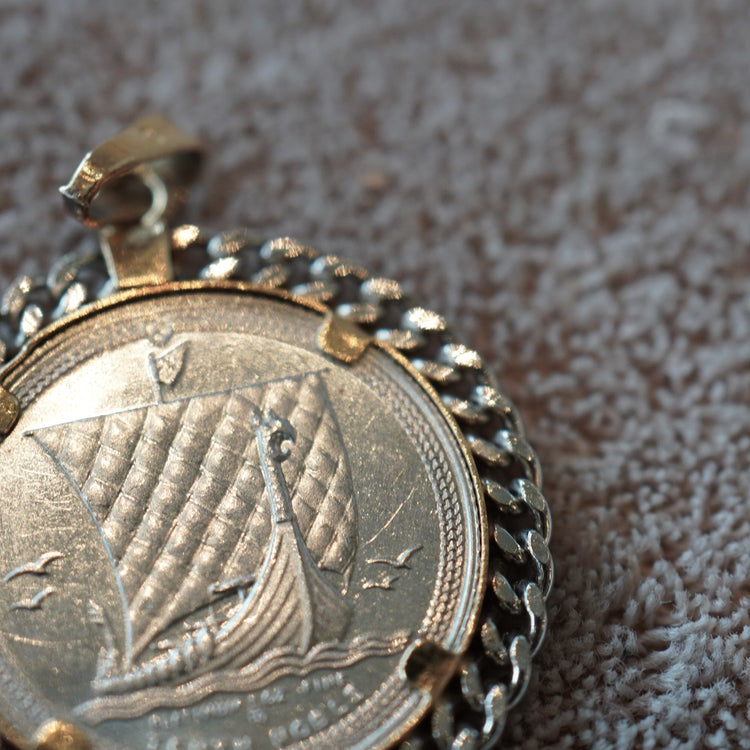 マン島 ノーブル プラチナコイン 1/10oz トップ