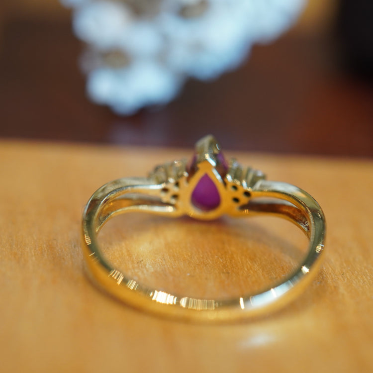 レッドベリル リング