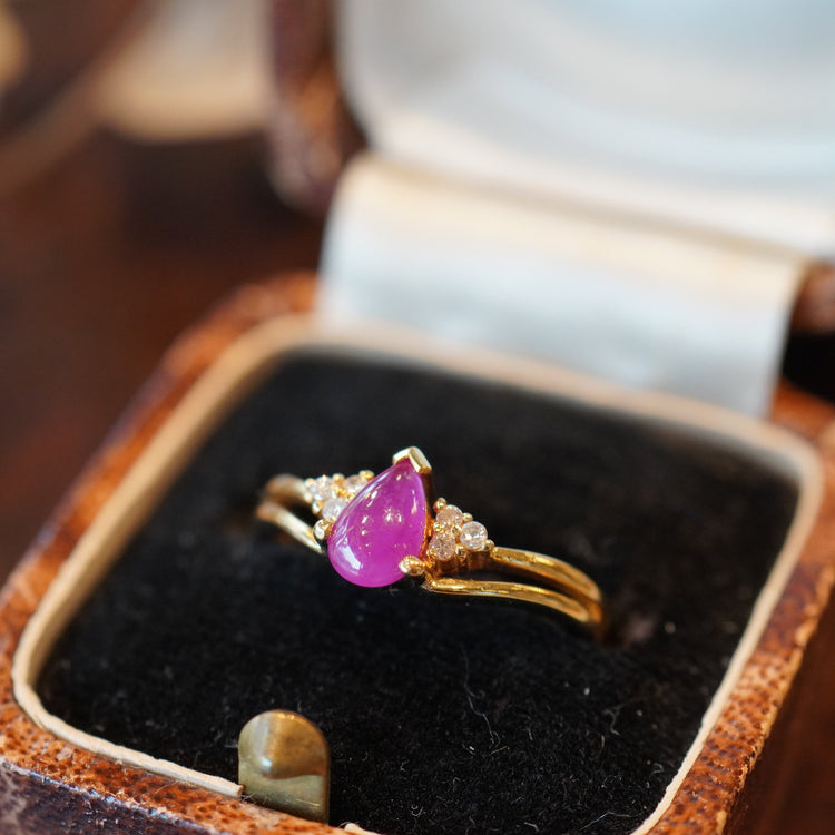 レッドベリル リング