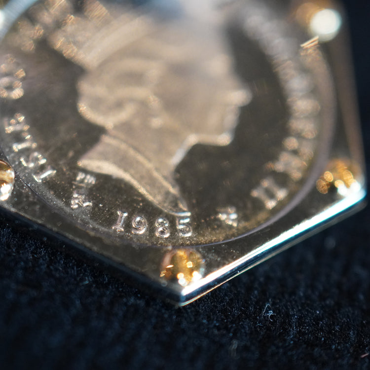 マン島 ノーブル プラチナコイン 1/10oz コンビ トップ