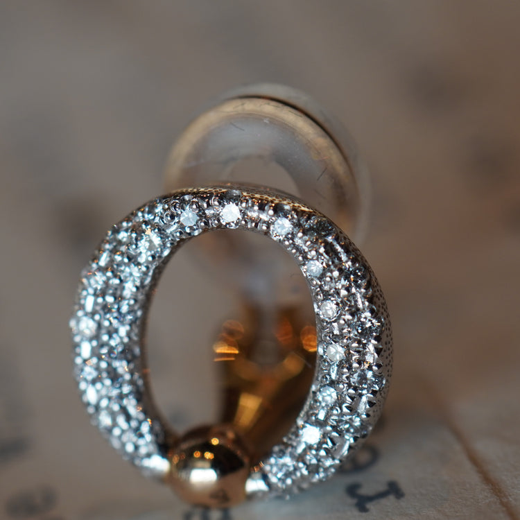 MIKIMOTO  ダイヤモンド イヤリング