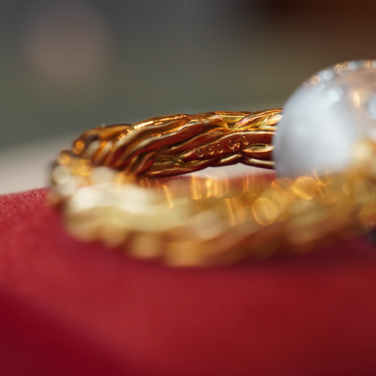 0.60ctのダイヤモンドが美しい コンビリング