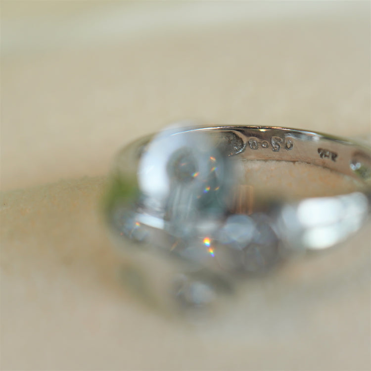 クローバー ダイヤモンドリング