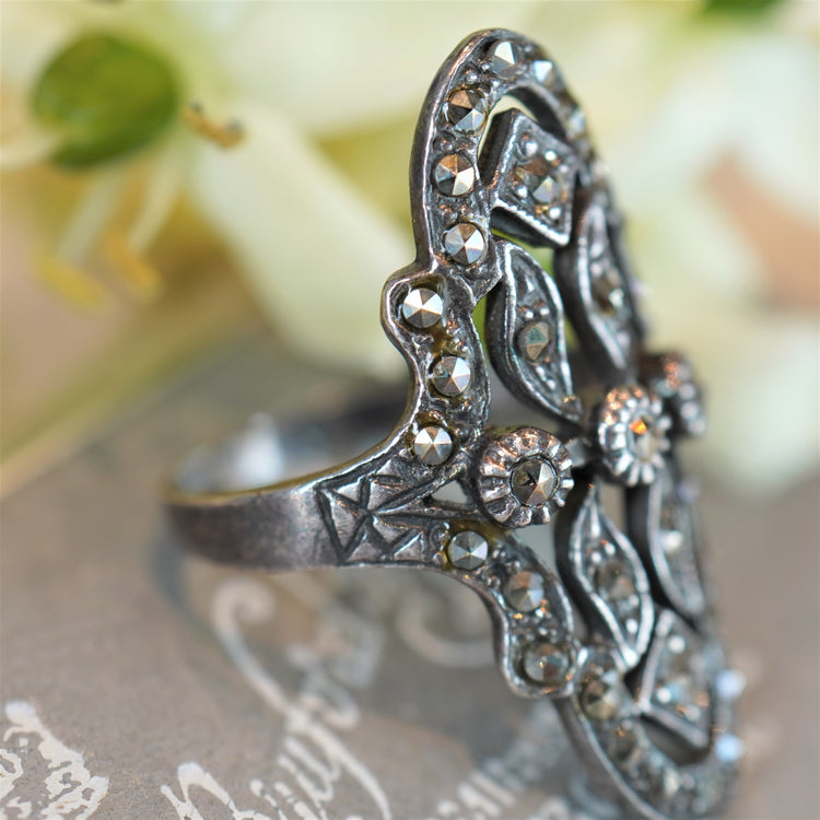 マーカサイト シルバーリング