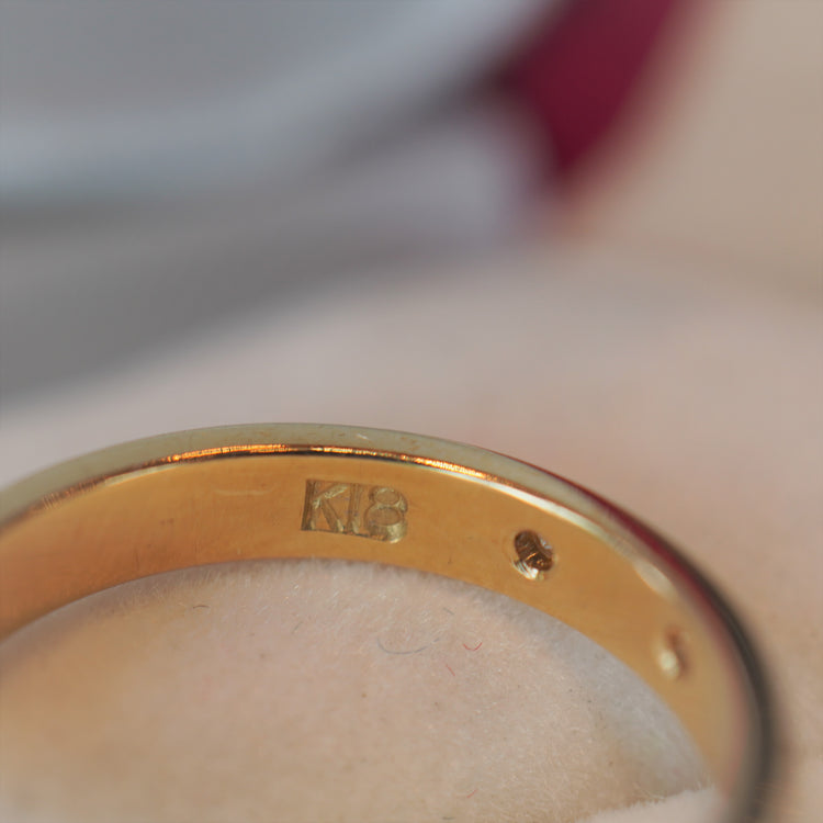 シンプルなダイヤモンドリング