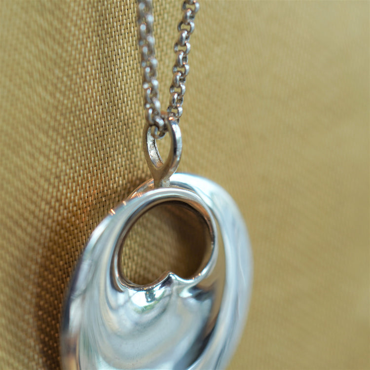 シンプルなトップ ジョージジェンセン(GEORG JENSEN)ネックレス 1997