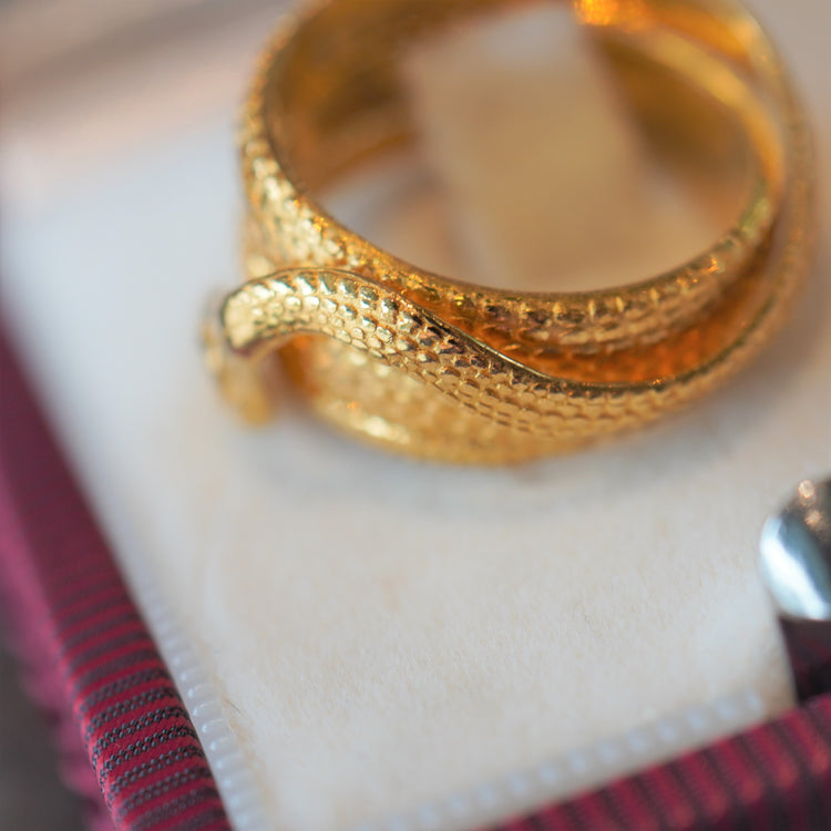 ゴールデンスネーク リング