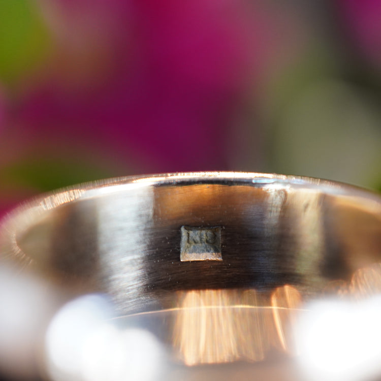 レトロな彫り リング