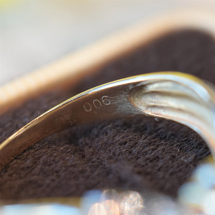 タンザナイト コンビデザインリング