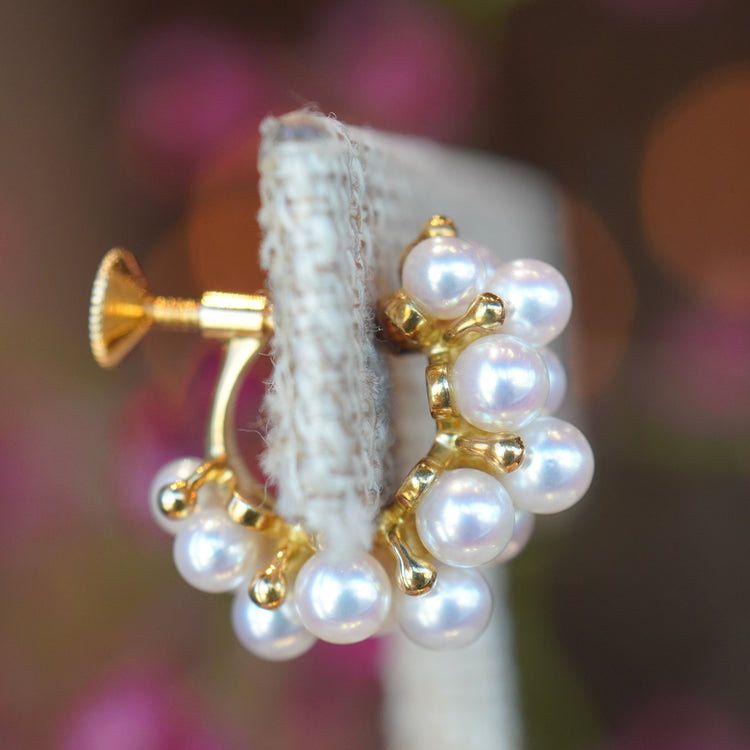 MIKIMOTO パールイヤリング