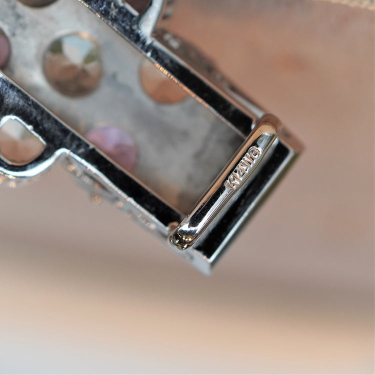 天然石が美しい帯留め