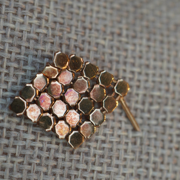 メタリックメッシュ ピン