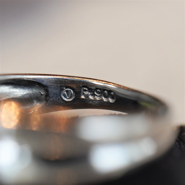 プラチナ デザインリング