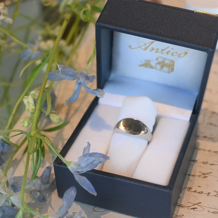 プラチナ 印台リング