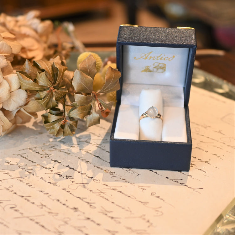 ムーンストーン ヴィンテージリング