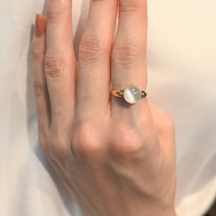 ムーンストーン ヴィンテージリング