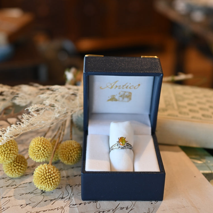 ファイヤーオパール リング