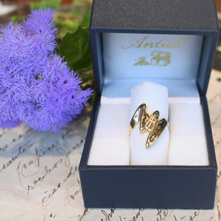 ゴールド デザインリング