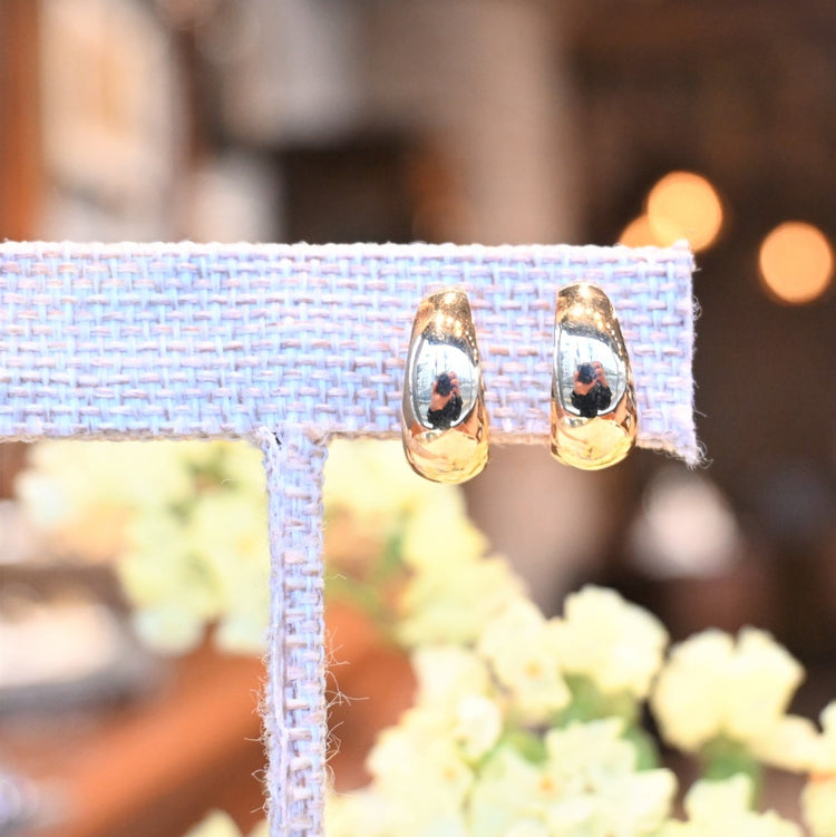 ゴールド フープイヤリング