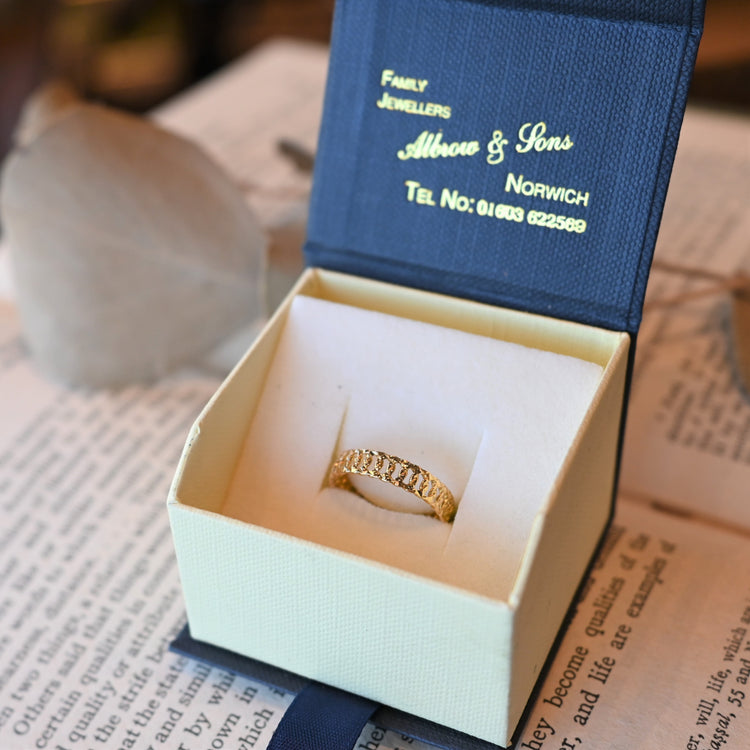 チェーン デザインリング