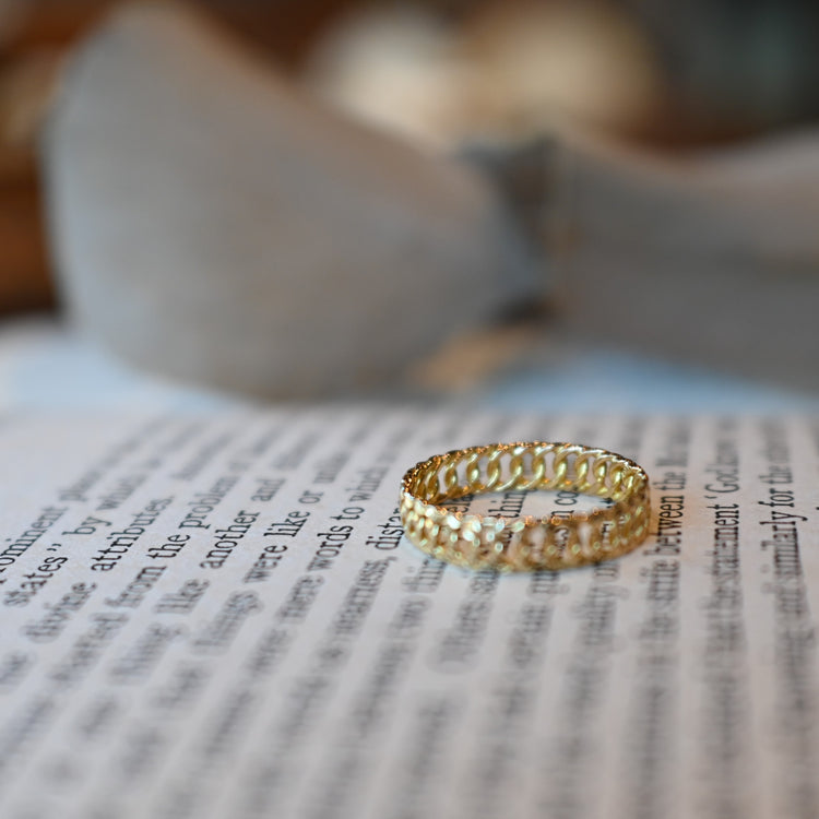 チェーン デザインリング