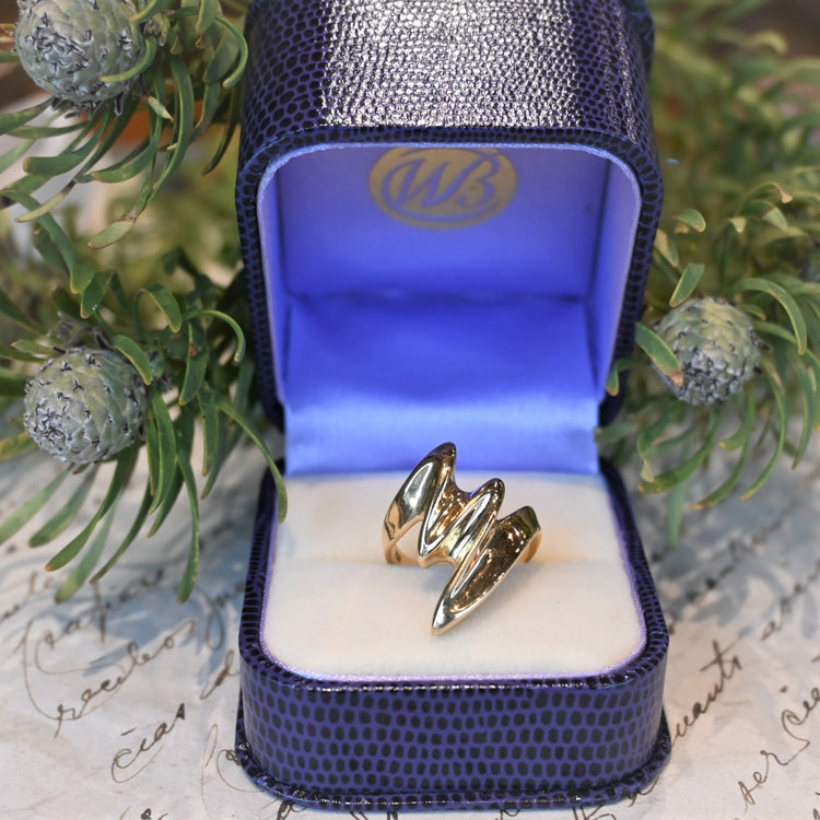 ゴールド デザインリング