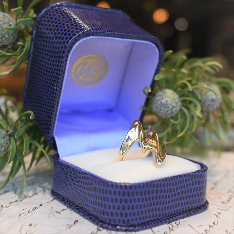 ゴールド デザインリング