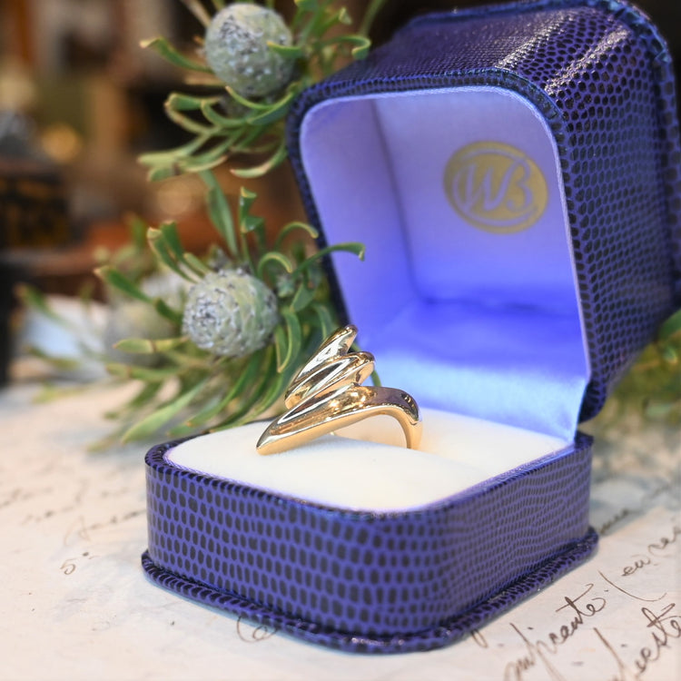 ゴールド デザインリング