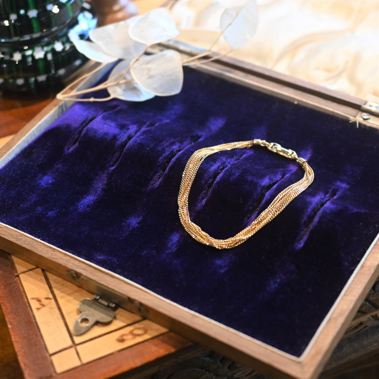 8連チェーン ブレスレット