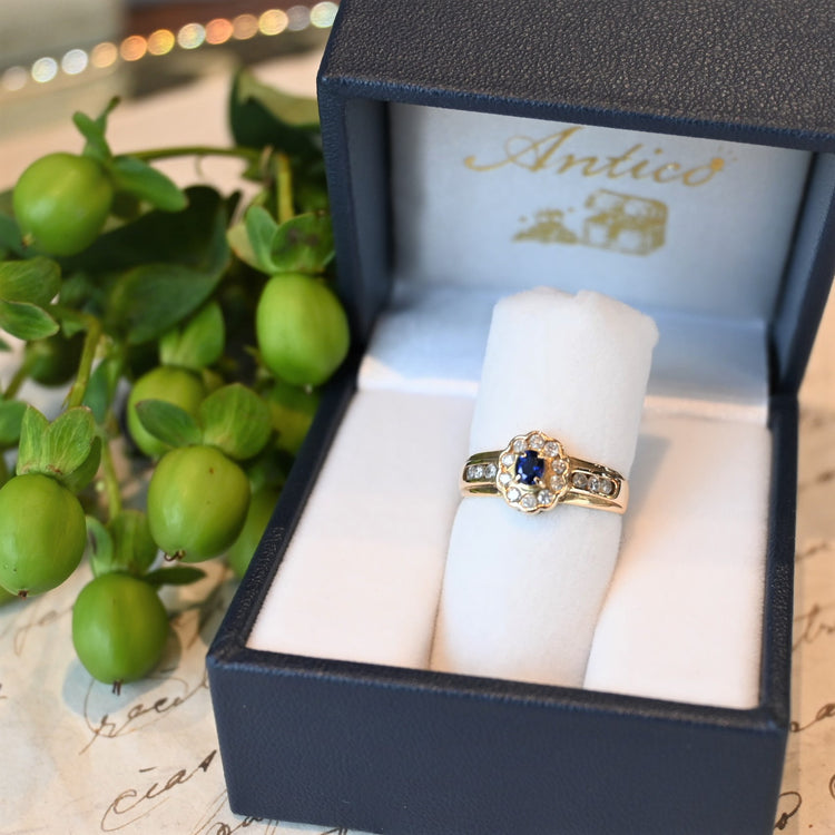 サファイア デザインリング