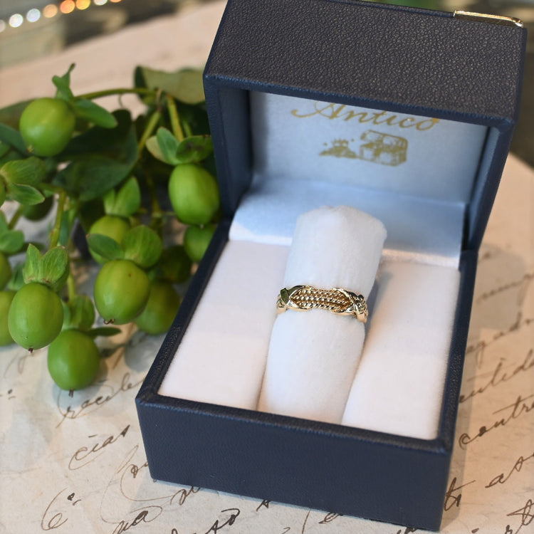 Tiffany 3ロウロープ リング Jean Schlumberger