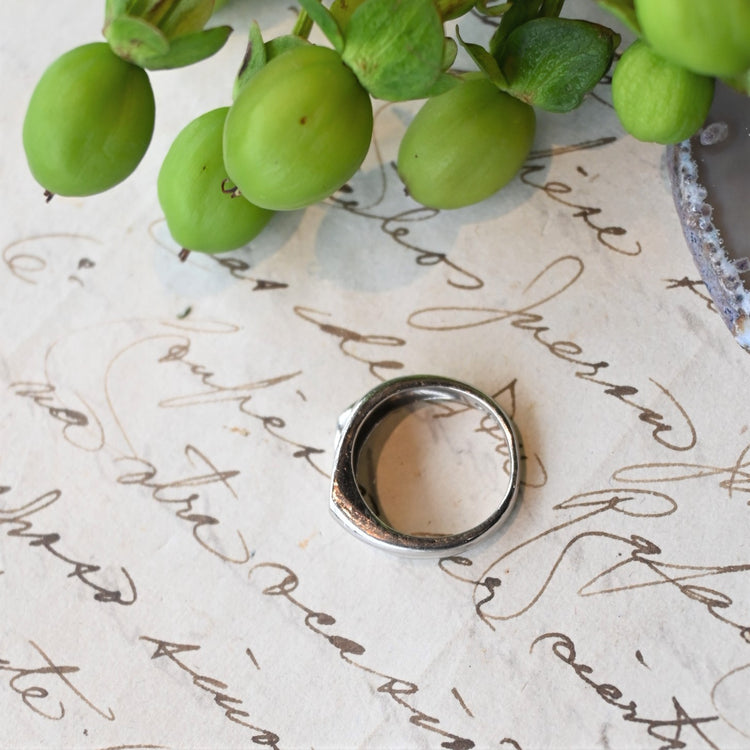 プラチナ デザインリング