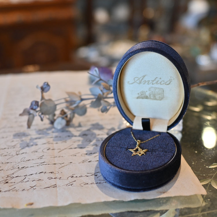 星と天使 ネックレス