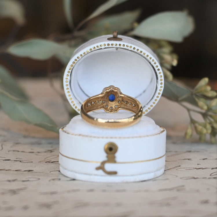 サファイア デザインリング