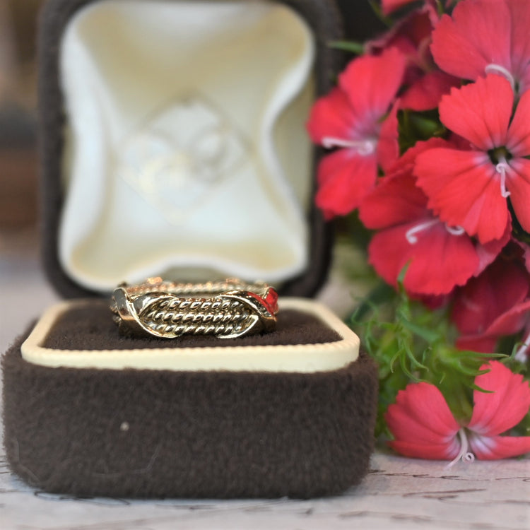 Tiffany 3ロウロープ リング Jean Schlumberger