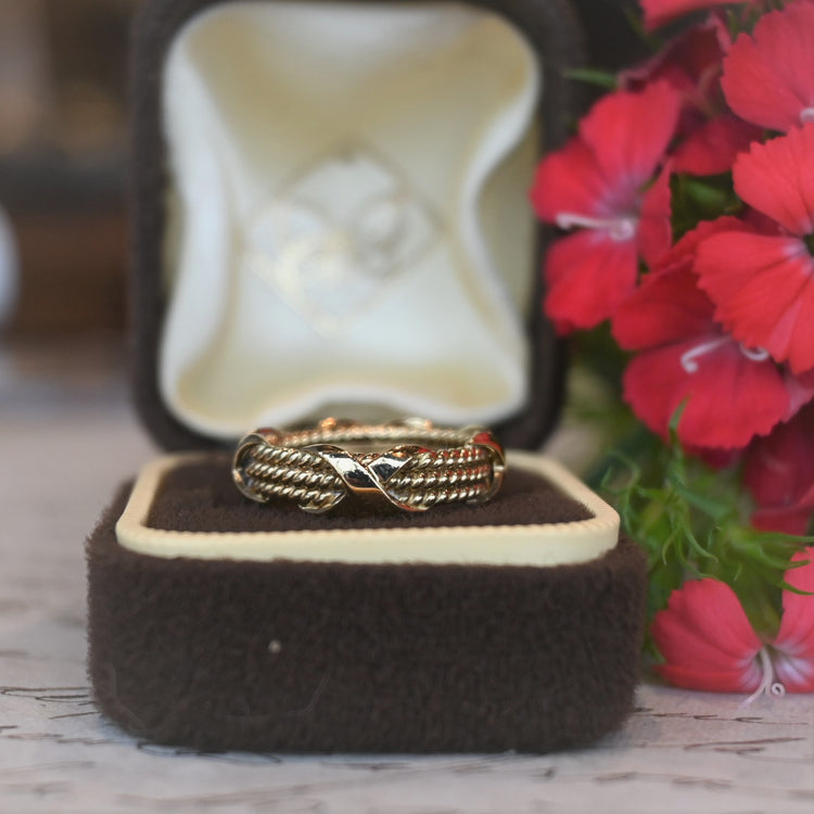 Tiffany 3ロウロープ リング Jean Schlumberger