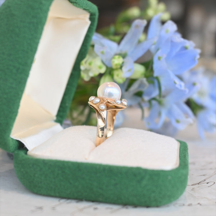 レトロなデザイン パールリング