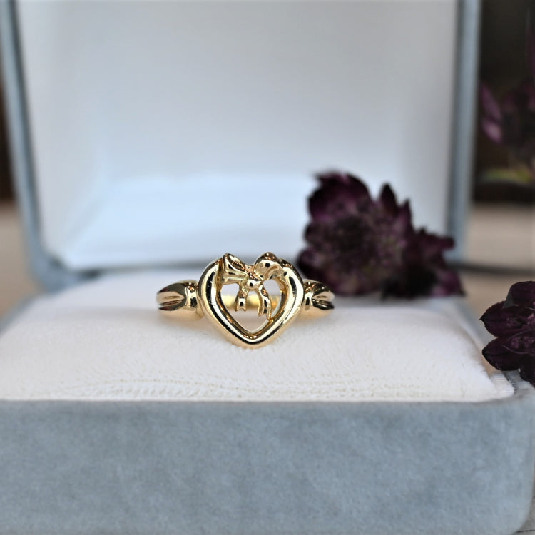 Tiffany オープンハートリング