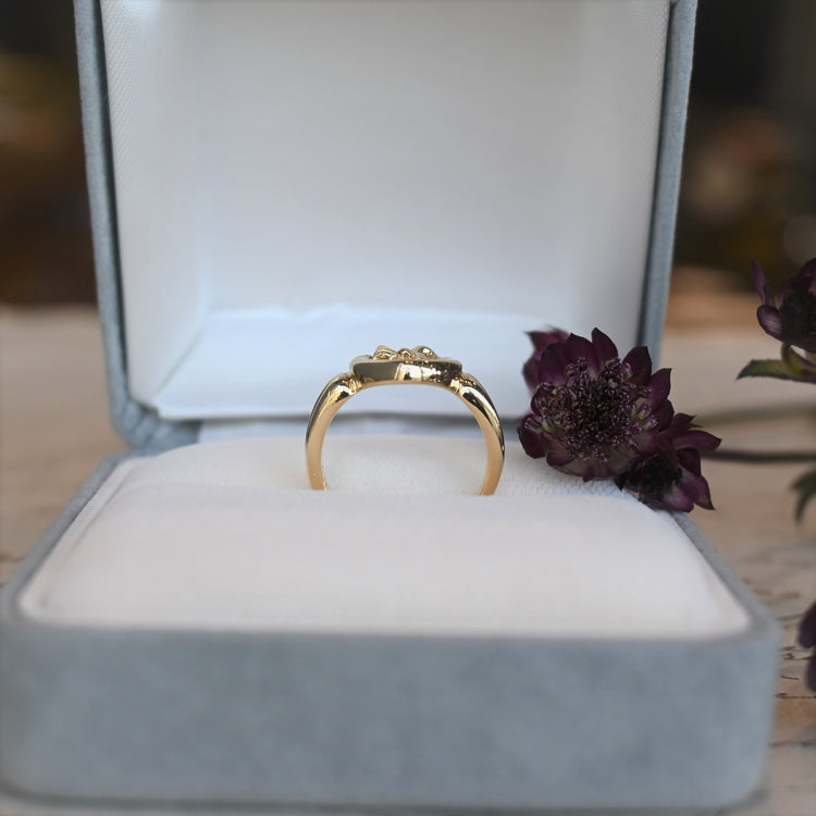 Tiffany オープンハートリング