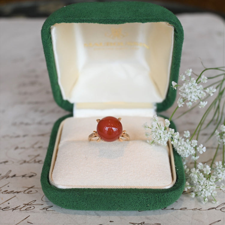 赤翡翠 リング