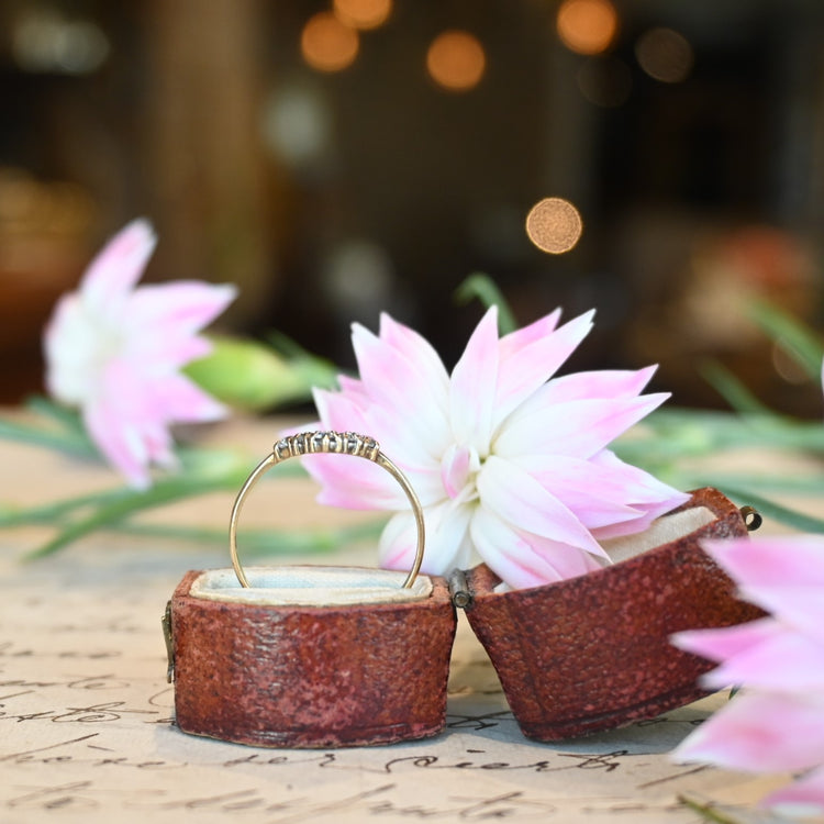 CZが美しく輝くヴィンテージリング from U.K