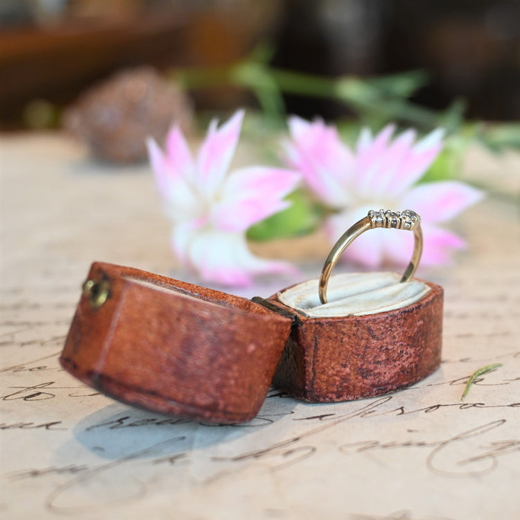 CZが美しく輝くヴィンテージリング from U.K