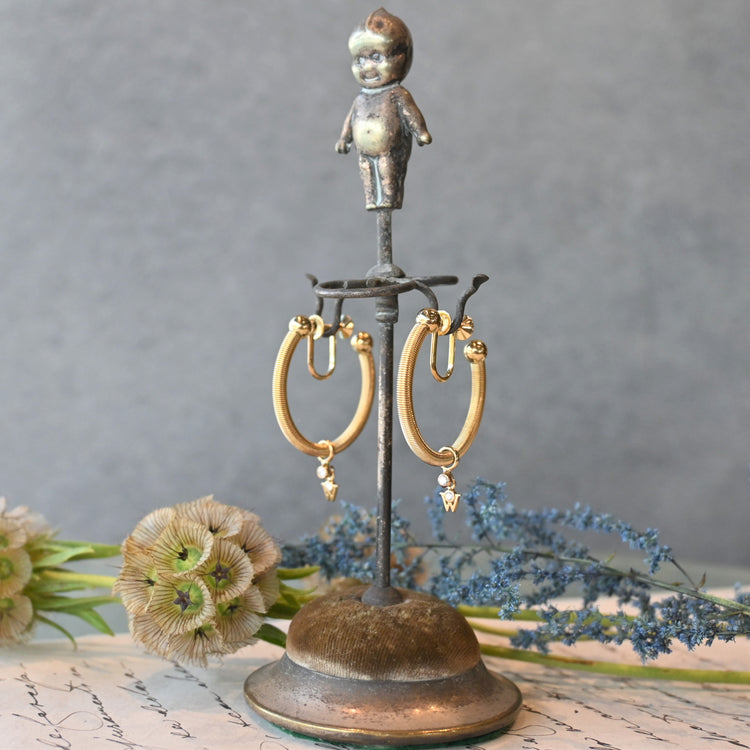 MIKIMOTO サークル イヤリング